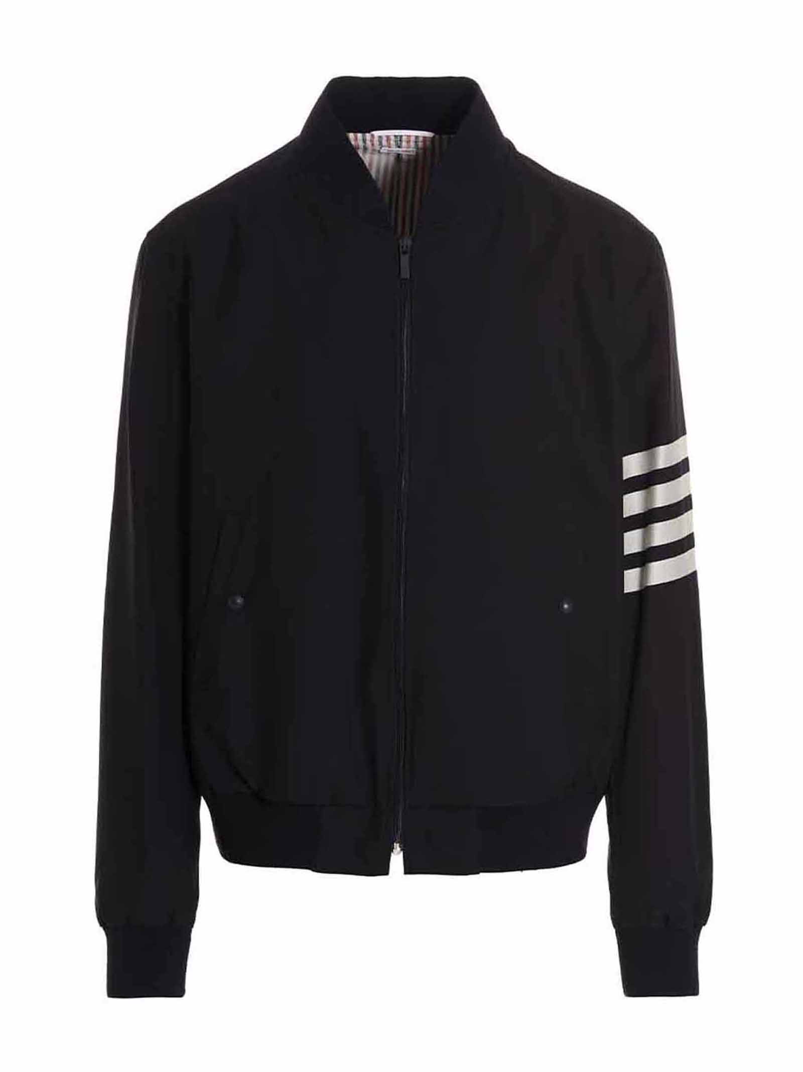 Thom Browne 飞行员夹克 4 Bar