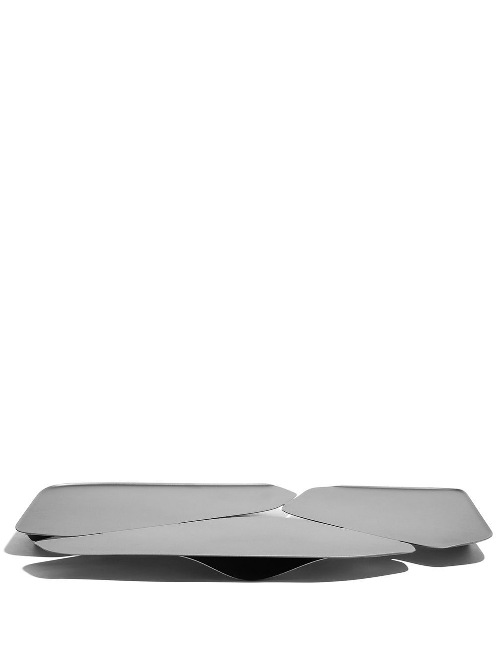 Zaha Hadid Design Hew 不锈钢托盘 - 银色
