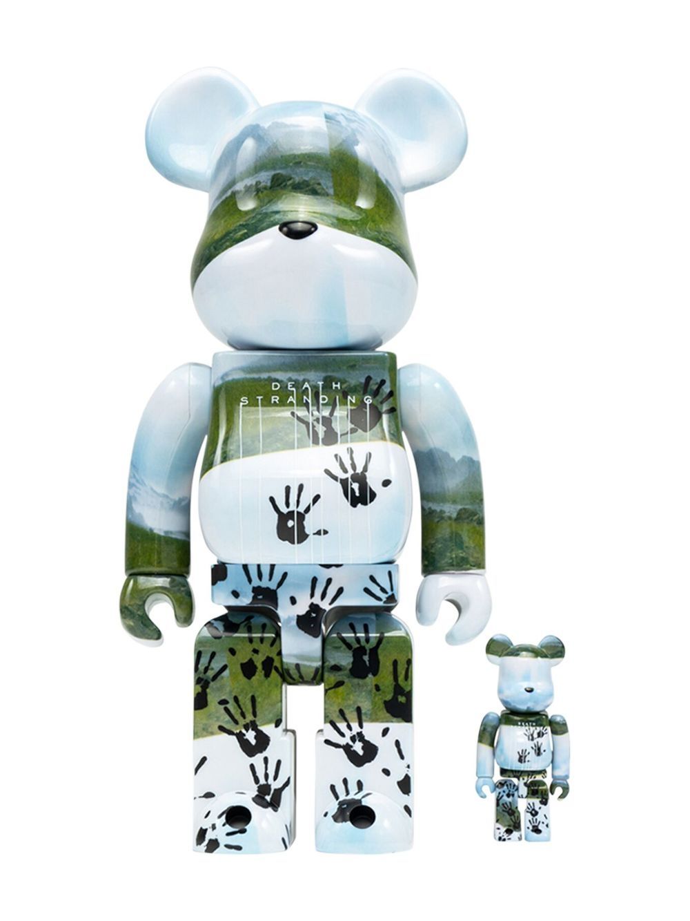 MEDICOM TOY x Death Stranding BE@RBRICK 积木熊模型玩具套装 - 蓝色