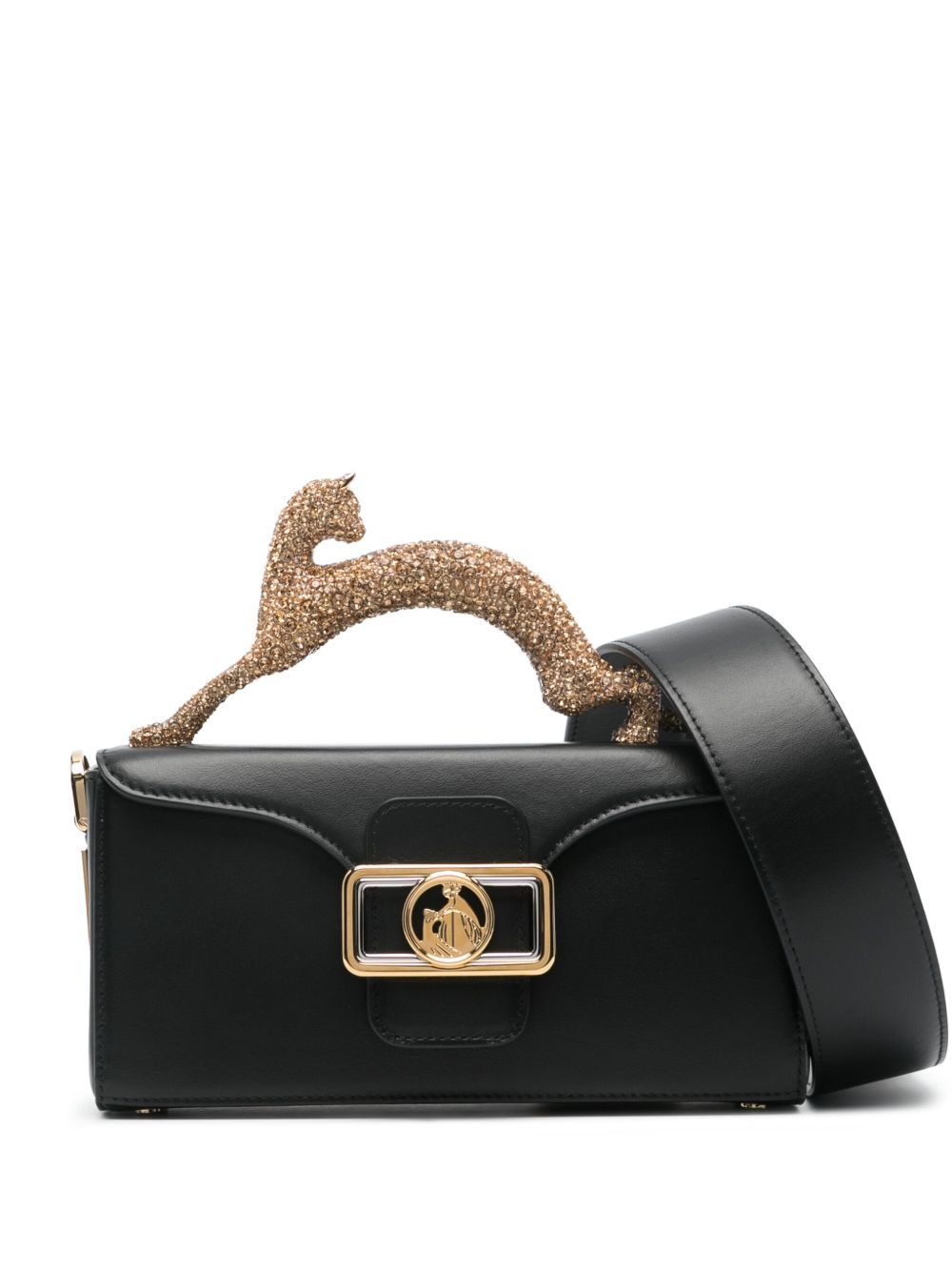 Lanvin Pencil Cat 小号手提包 - 黑色