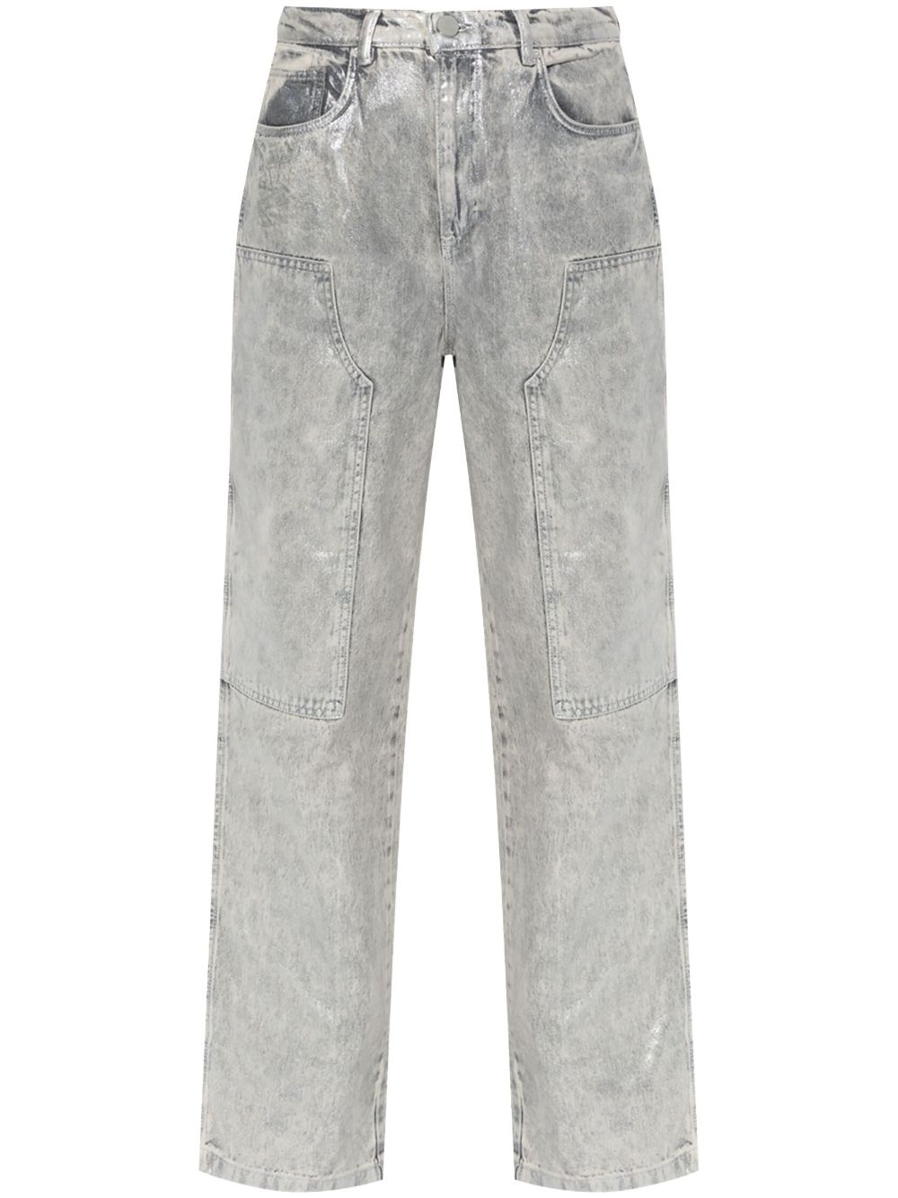 AllSaints Mia 牛仔裤 - 银色