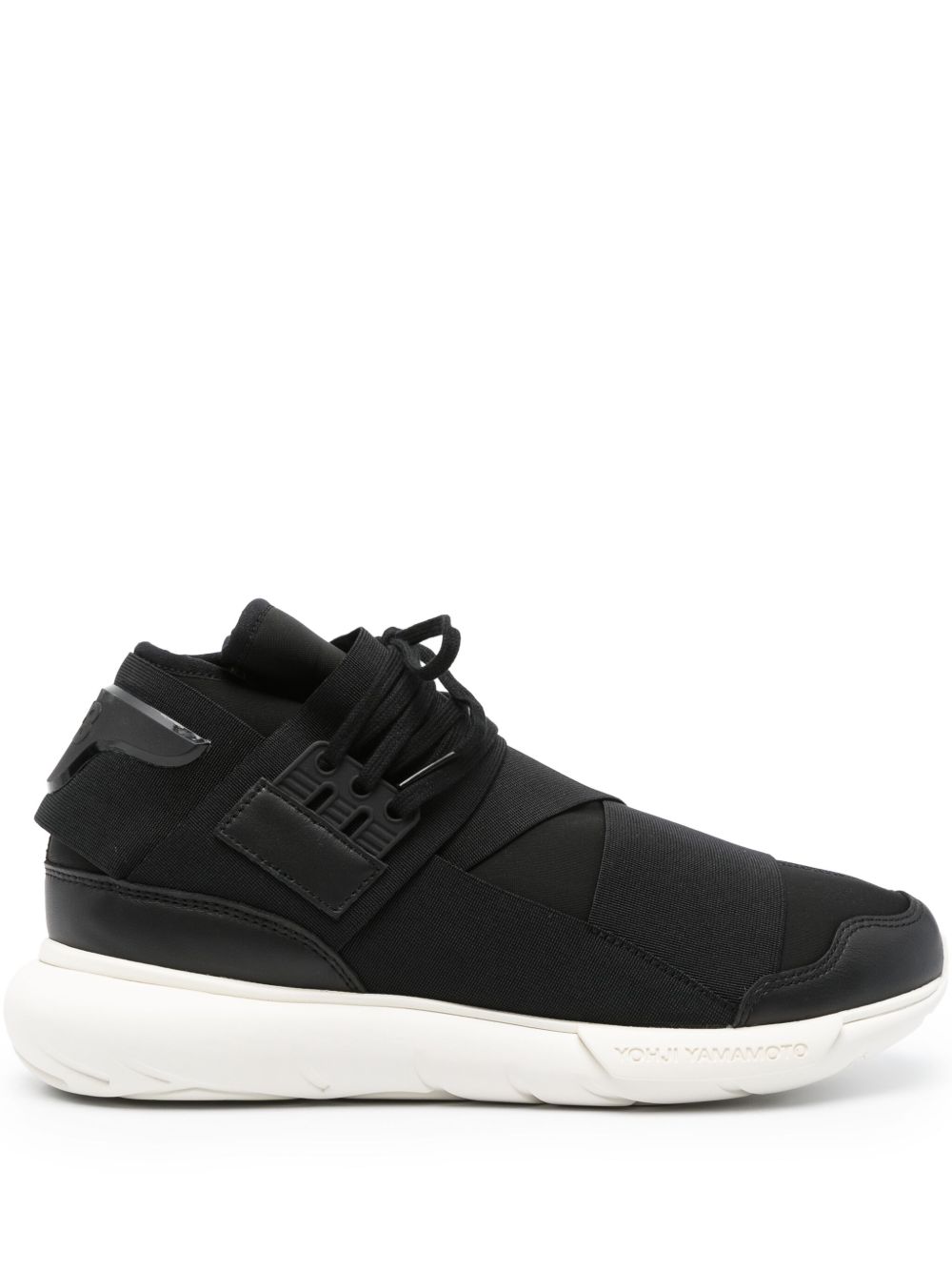 Y-3 Qasa 中帮运动鞋 - 黑色