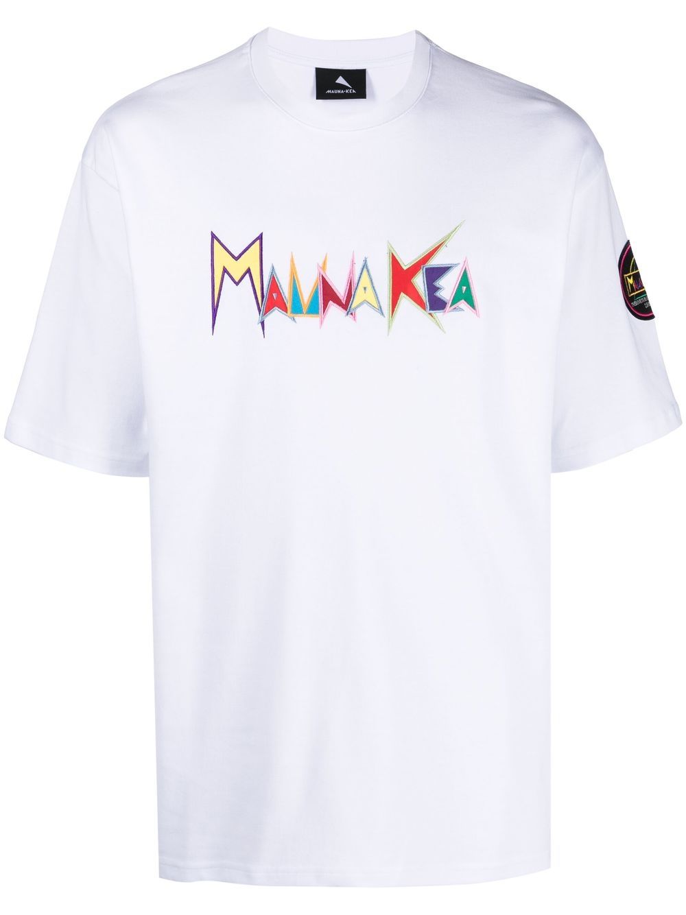 Mauna Kea logo印花T恤 - 白色