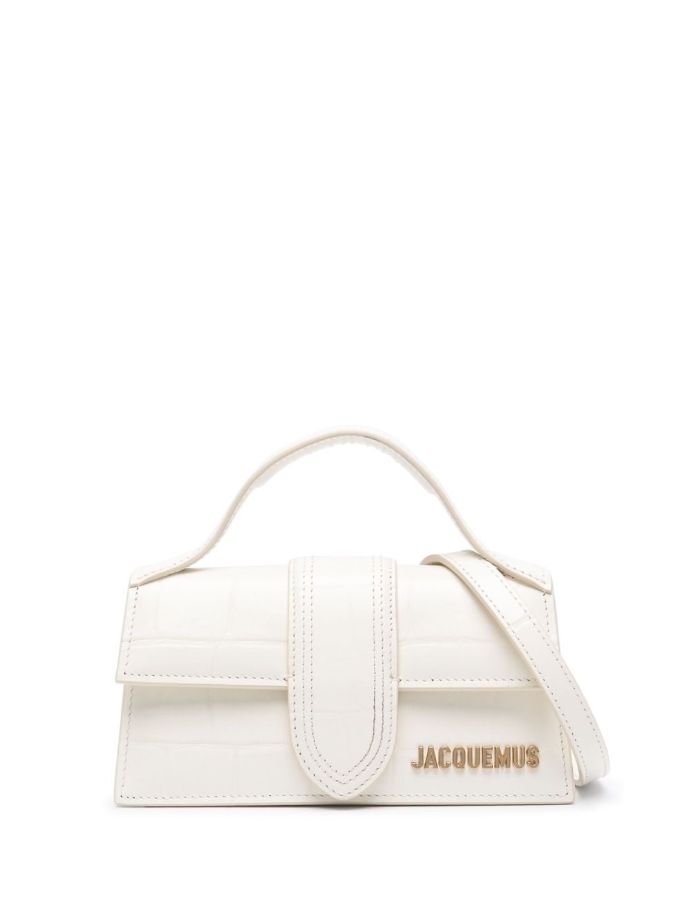 Jacquemus Le Bambino 皮质迷你包 - 白色