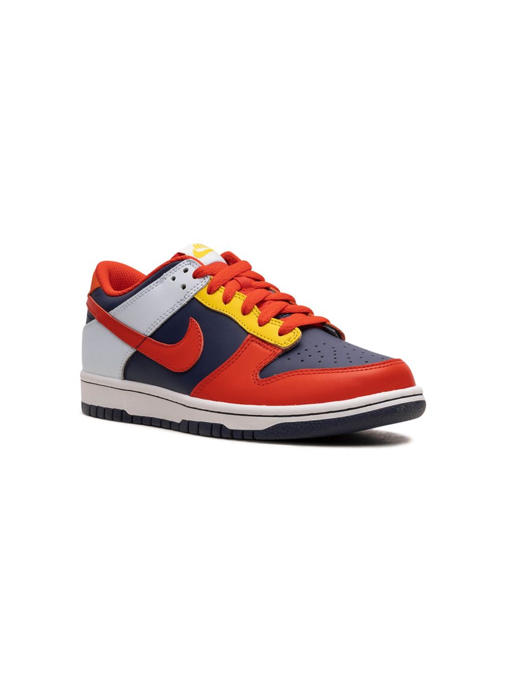 Nike Kids Dunk Low Multi Color 运动鞋 - 蓝色
