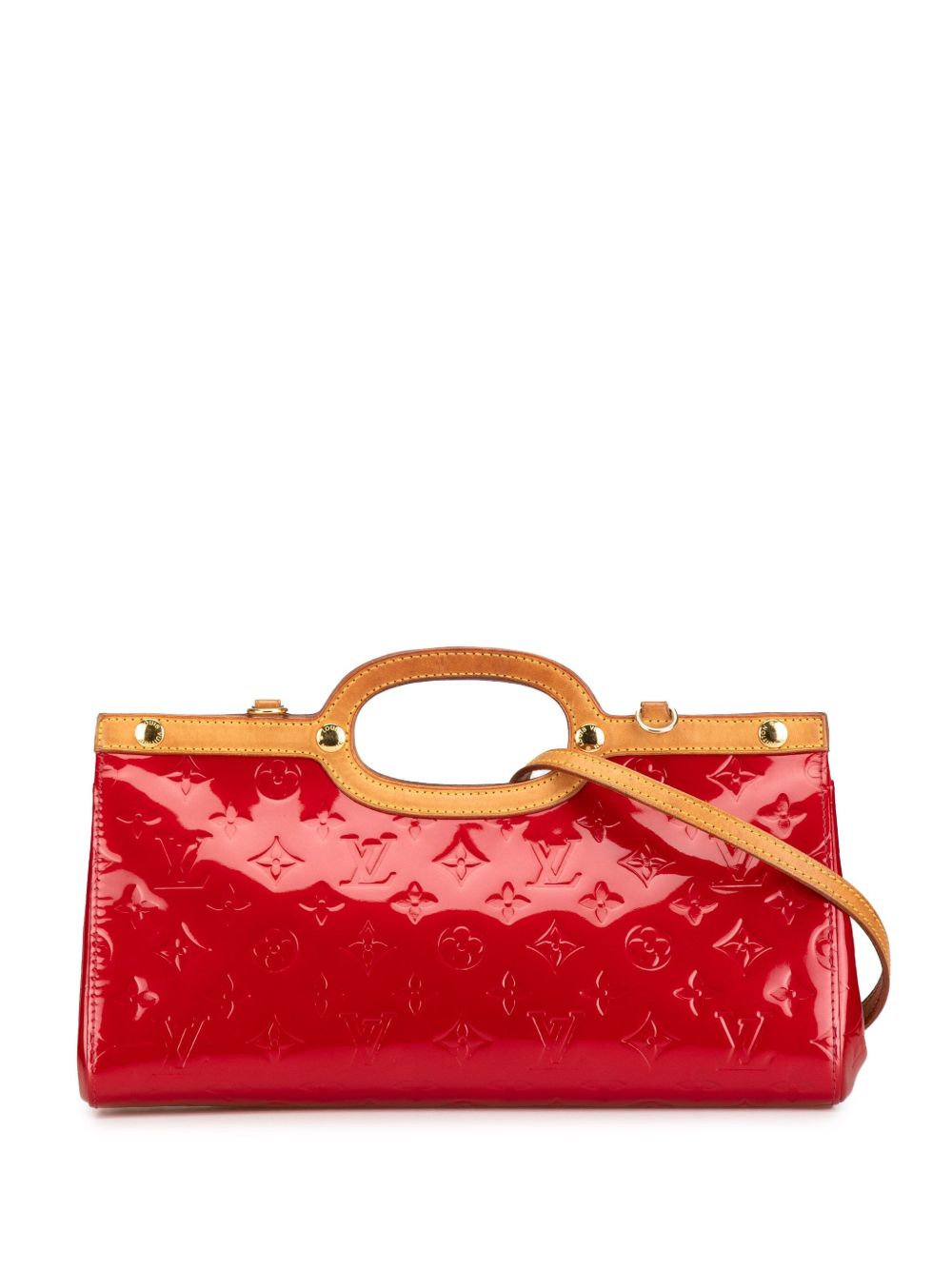 Louis Vuitton Pre-Owned Monogram Vernis Roxbury Drive 斜挎包（2006年典藏款） - 红色