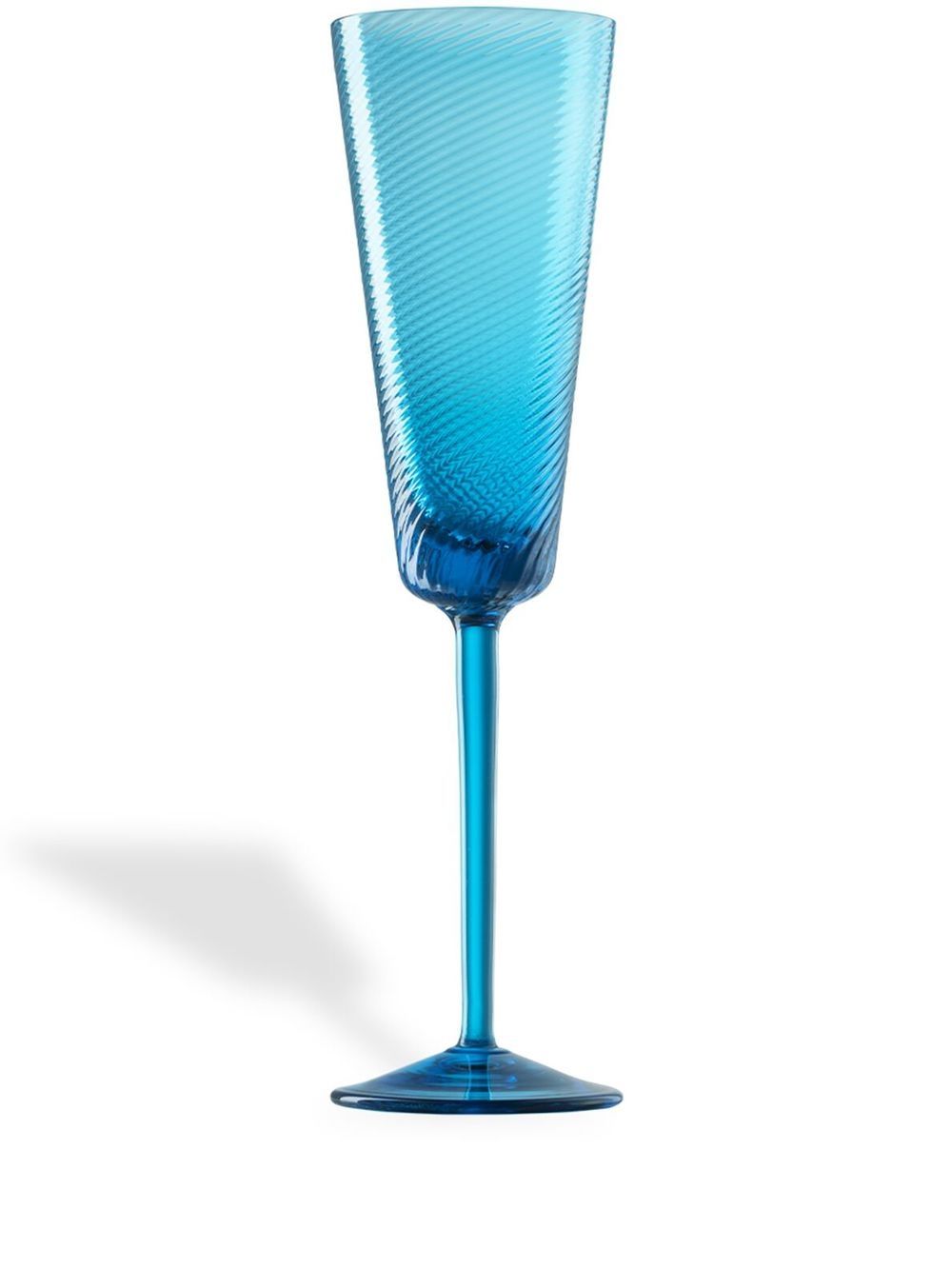 NasonMoretti Gigolo 笛形玻璃杯 - 蓝色