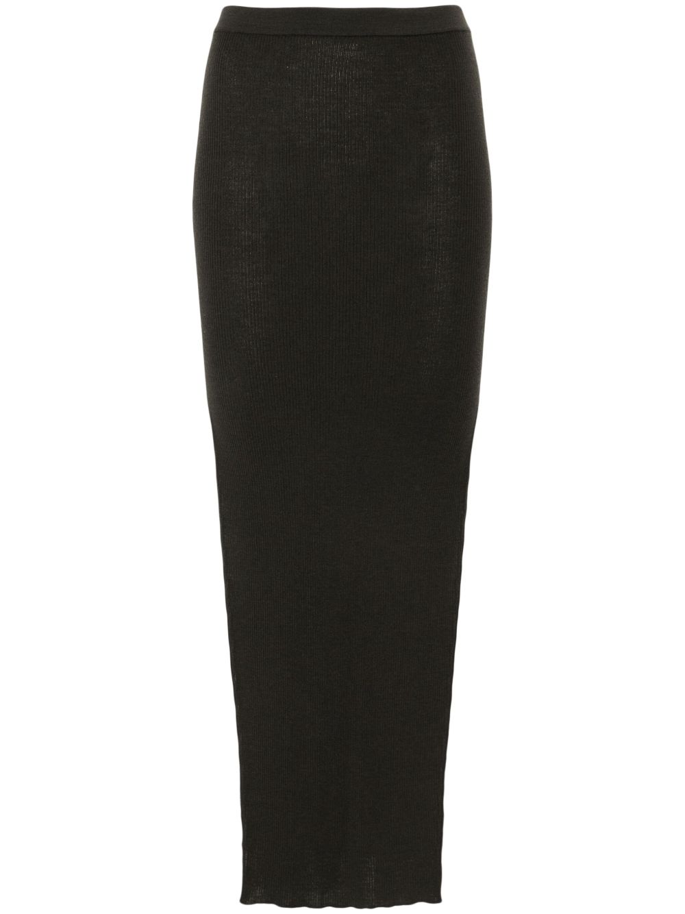 Rick Owens Sacriskirt 超长半身裙 - 绿色