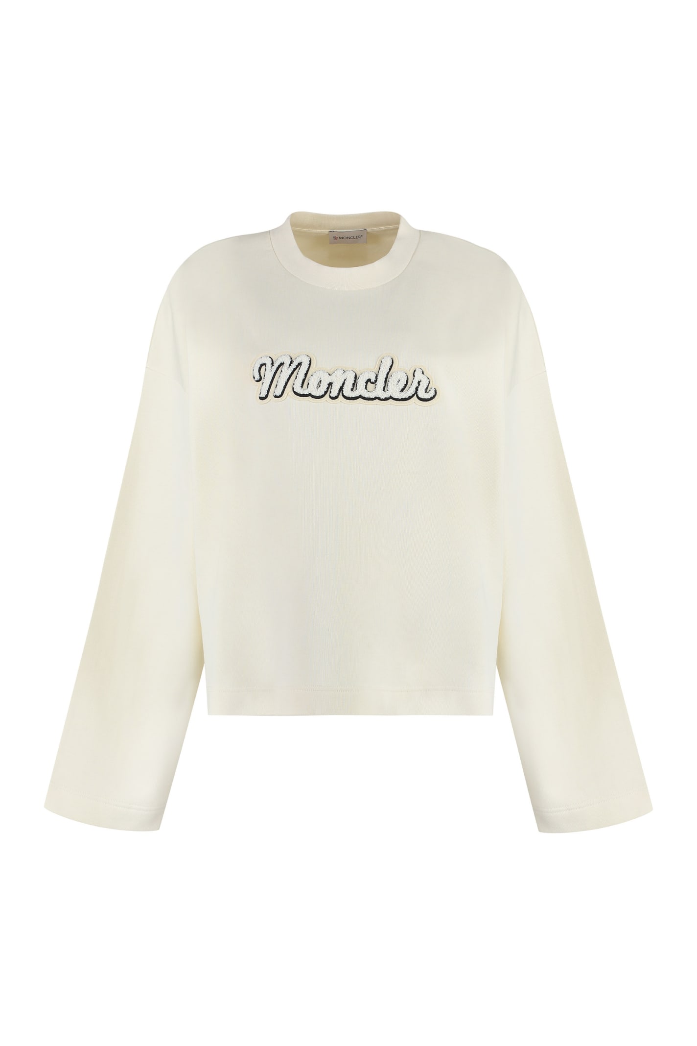 Moncler logo细节棉质卫衣