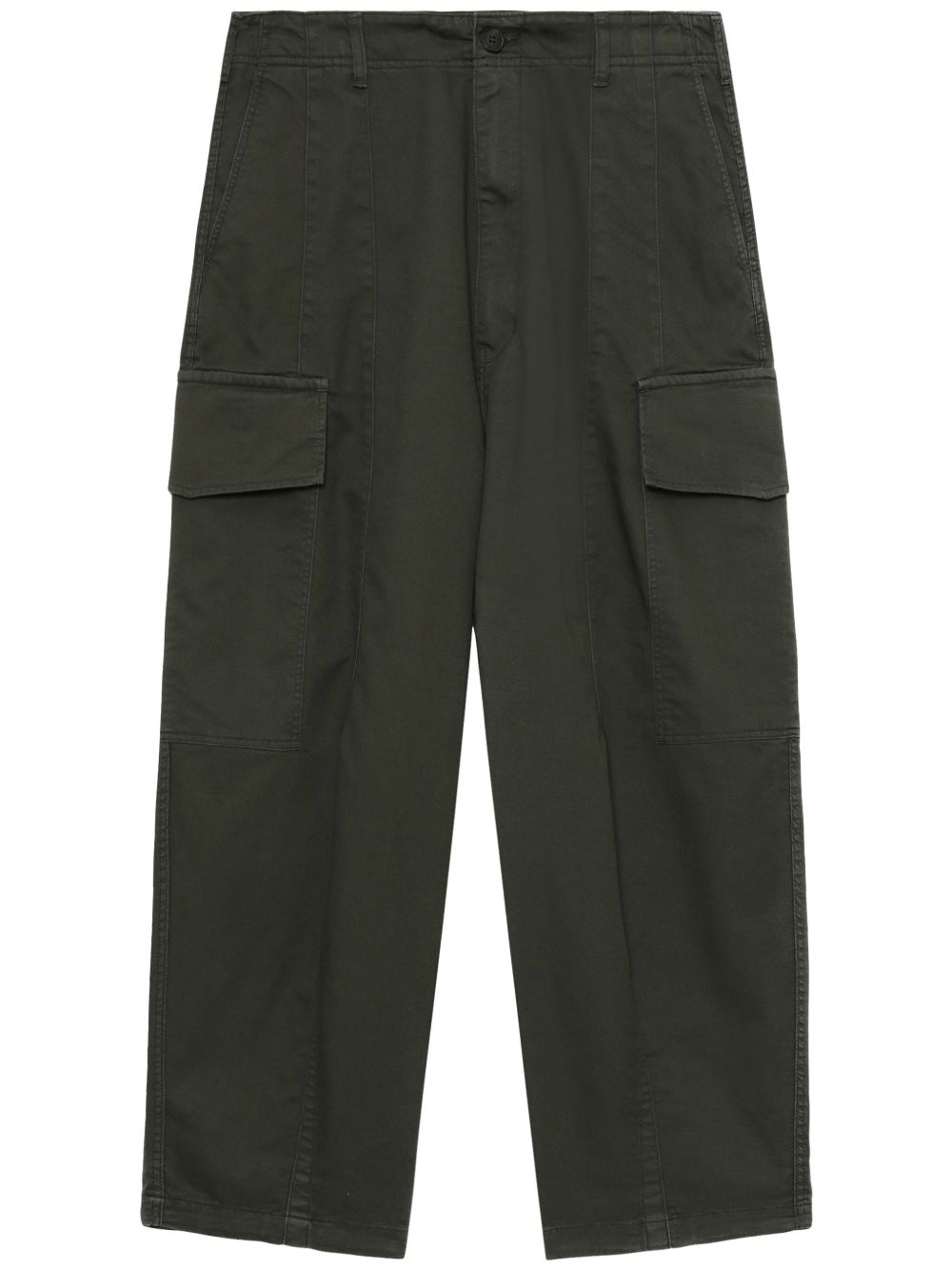 Comme des Garçons Homme 工装锥形裤 - 绿色