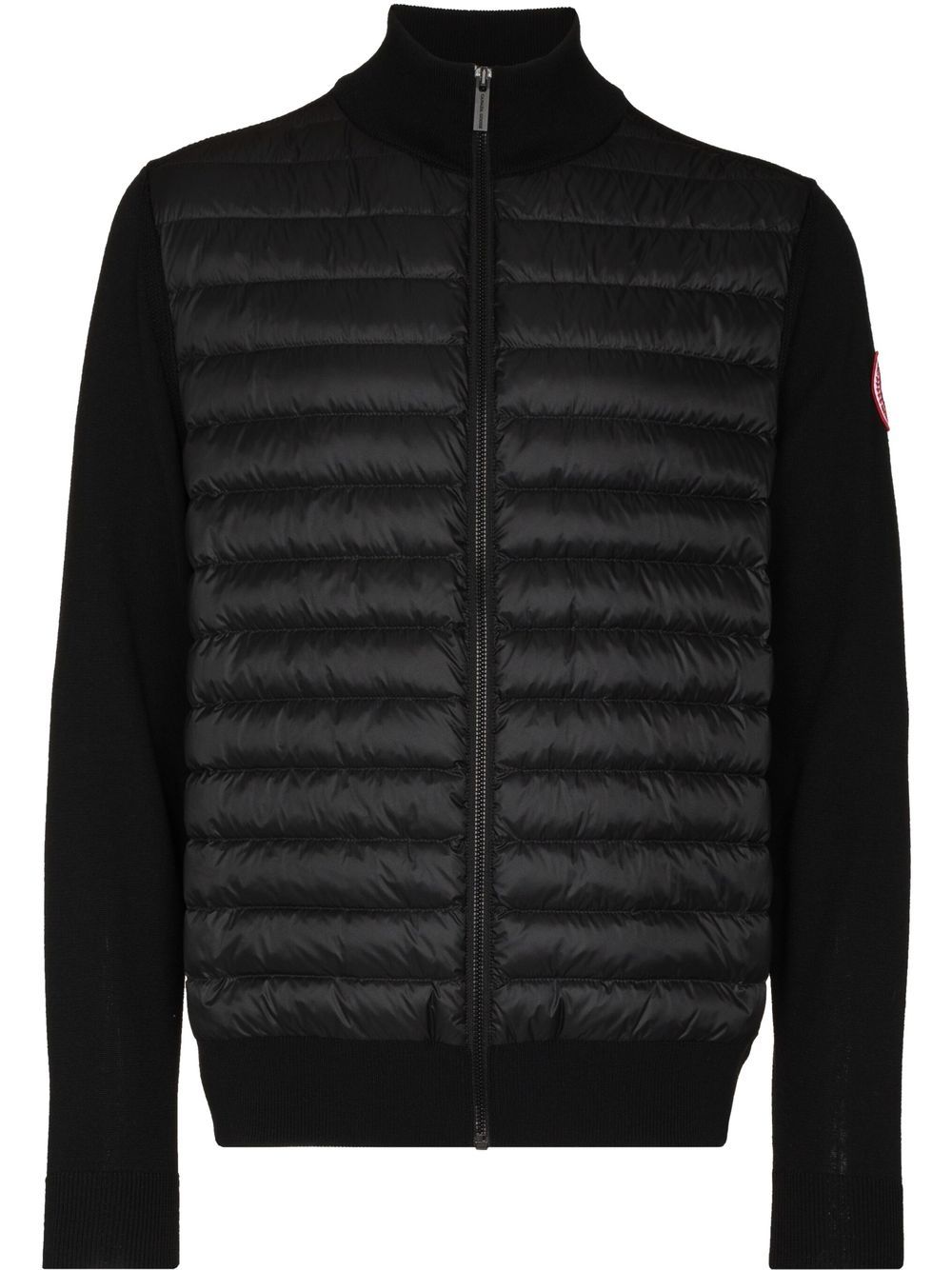 Canada Goose HyBridge 针织填充夹克 - 黑色