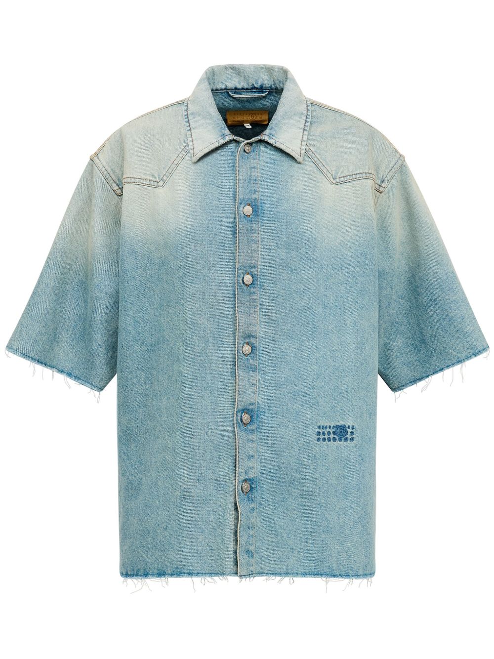 MM6 Maison Margiela 牛仔衬衫 - 蓝色