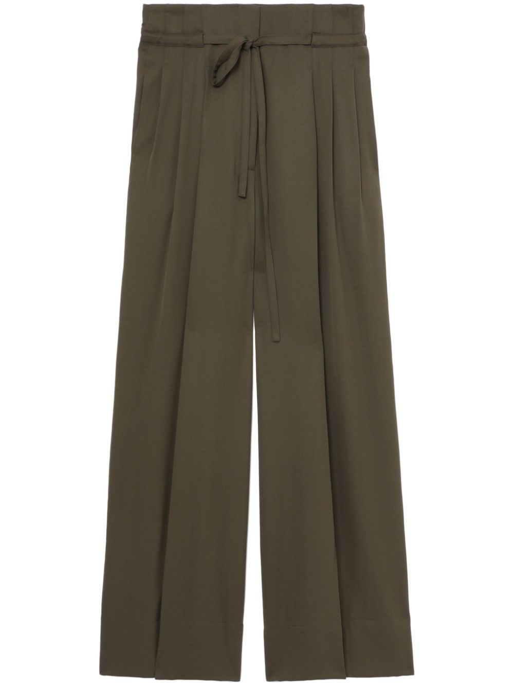 3.1 Phillip Lim 高腰直筒裤 - 绿色