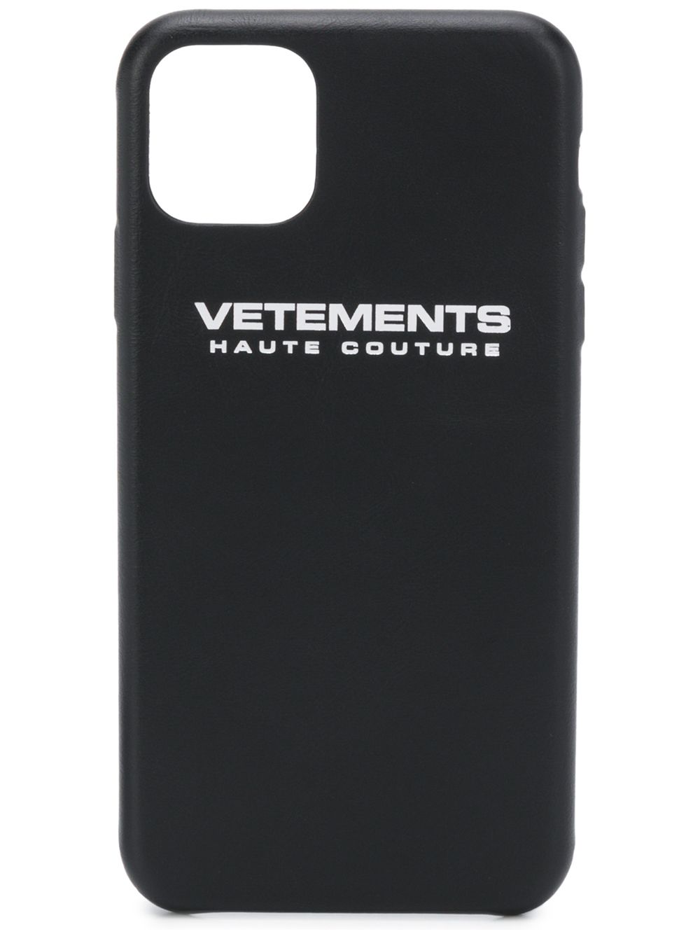 VETEMENTS iPhone 11 Pro logo手机壳 - 黑色