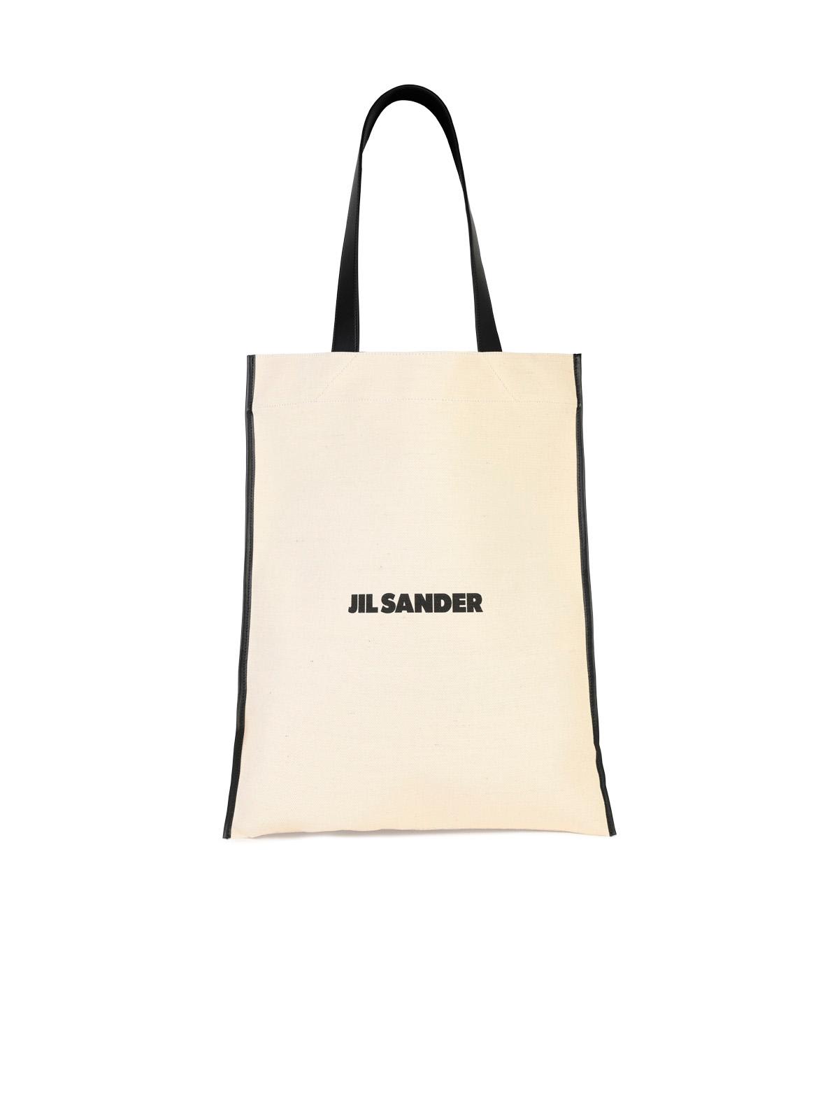 Jil Sander 米色 Tela 购物袋