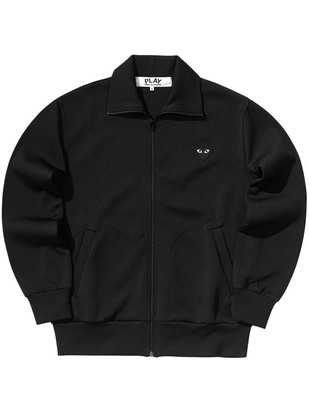 Comme Des Garçons Play 爱心logo连帽衫 - 黑色