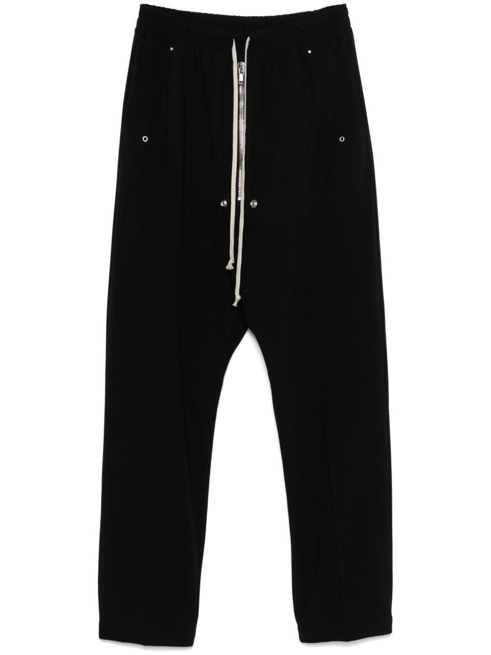 Rick Owens Bela 长裤 - 黑色