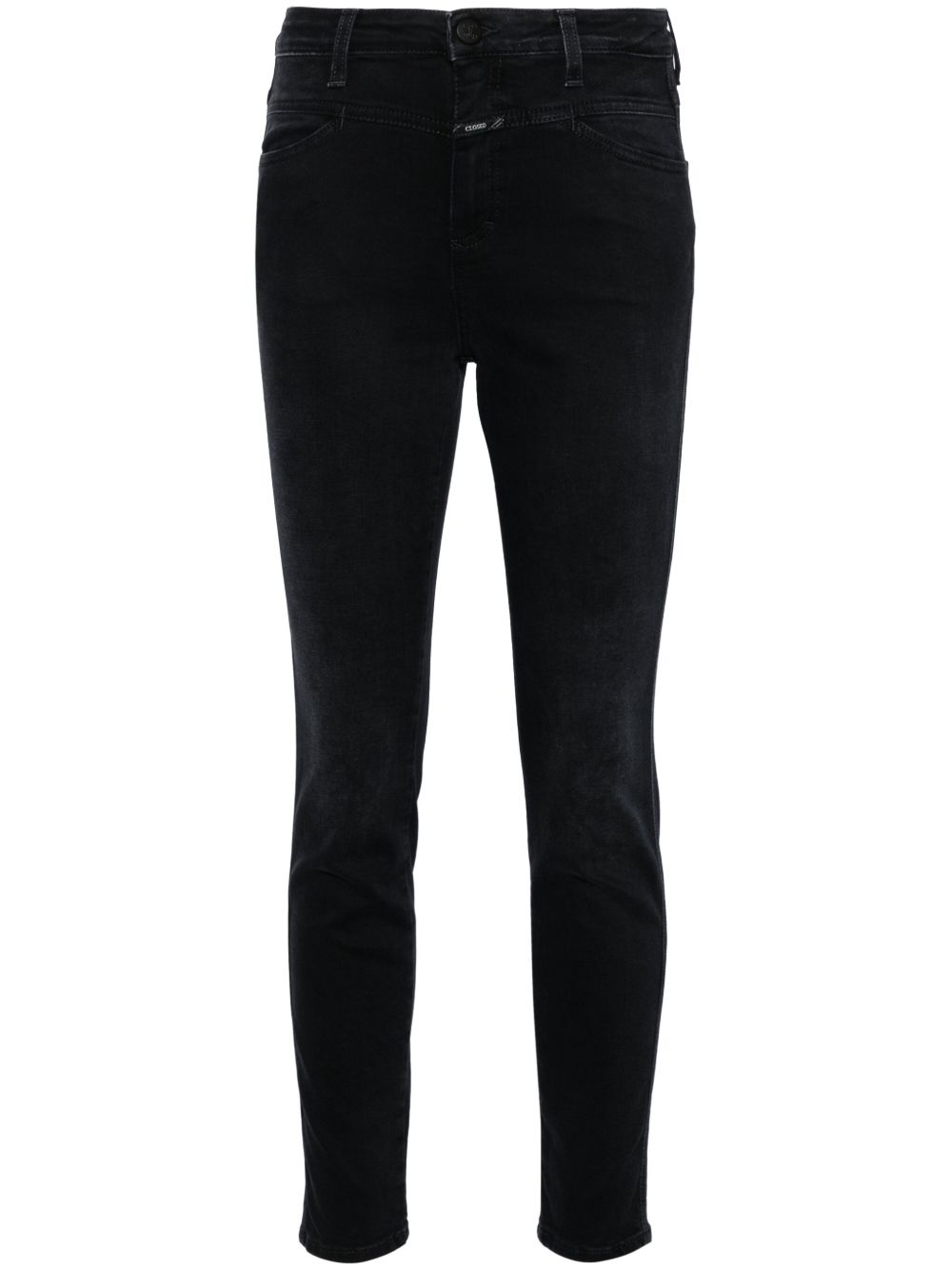 Closed Skinny Pusher 牛仔裤 - 黑色