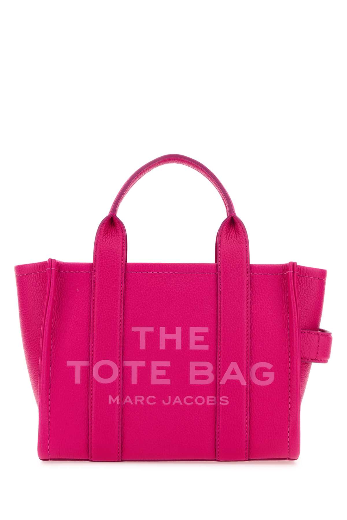 Marc Jacobs 紫红色皮革迷你托特包