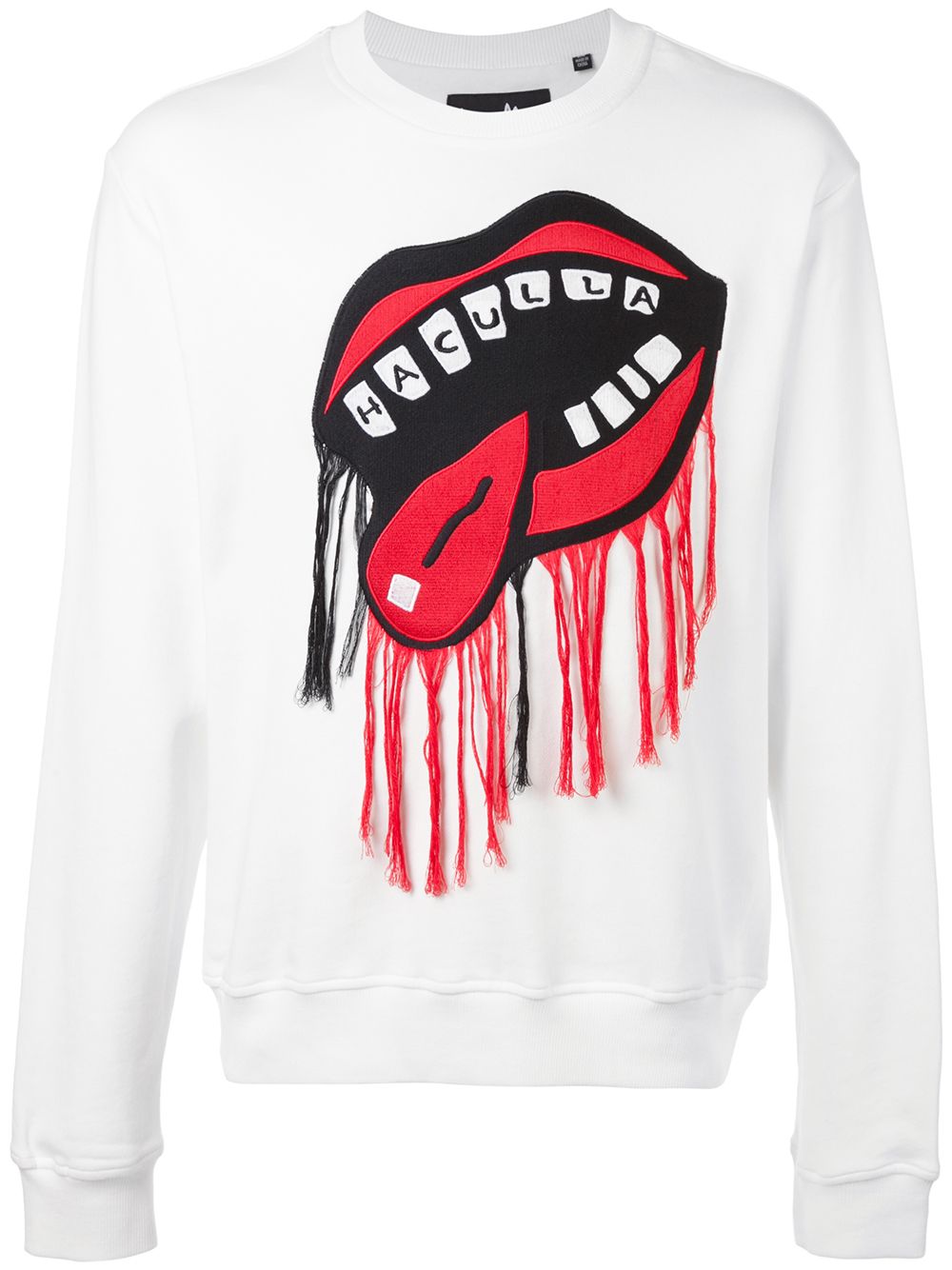 Haculla NYC Drama Mouth sweatshirt - 白色