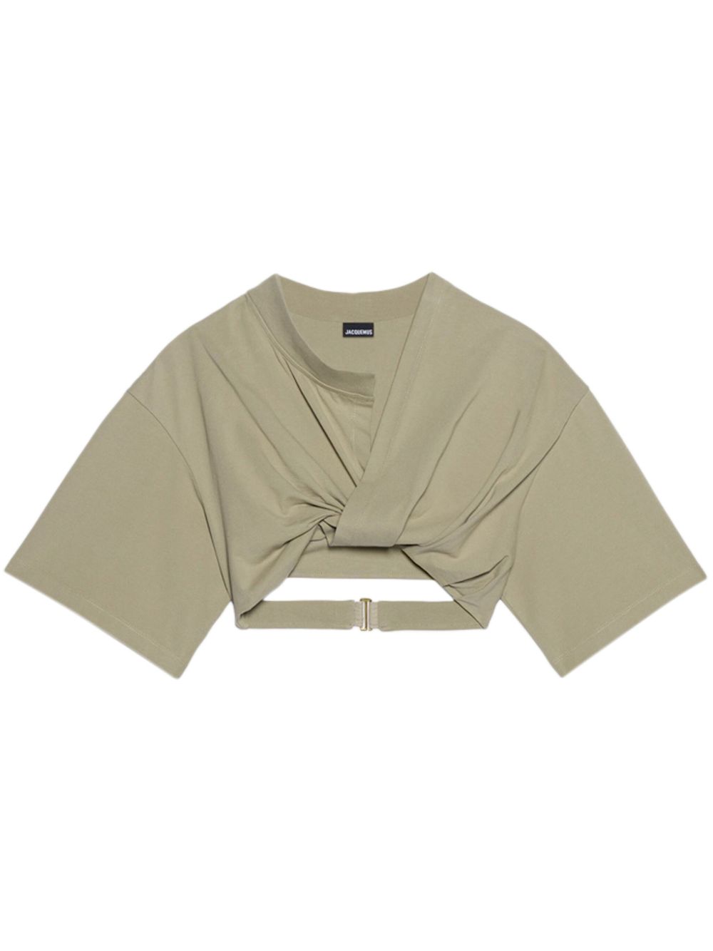 Jacquemus Le T-shirt Bahia Courte 上衣 - 绿色