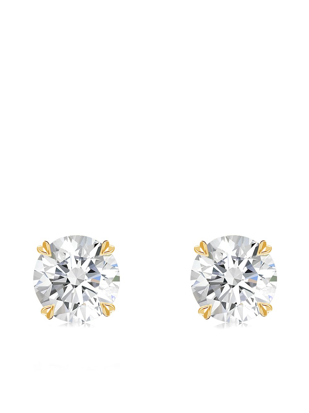Pragnell Windsor 18K黄金钻石耳钉 - 金色