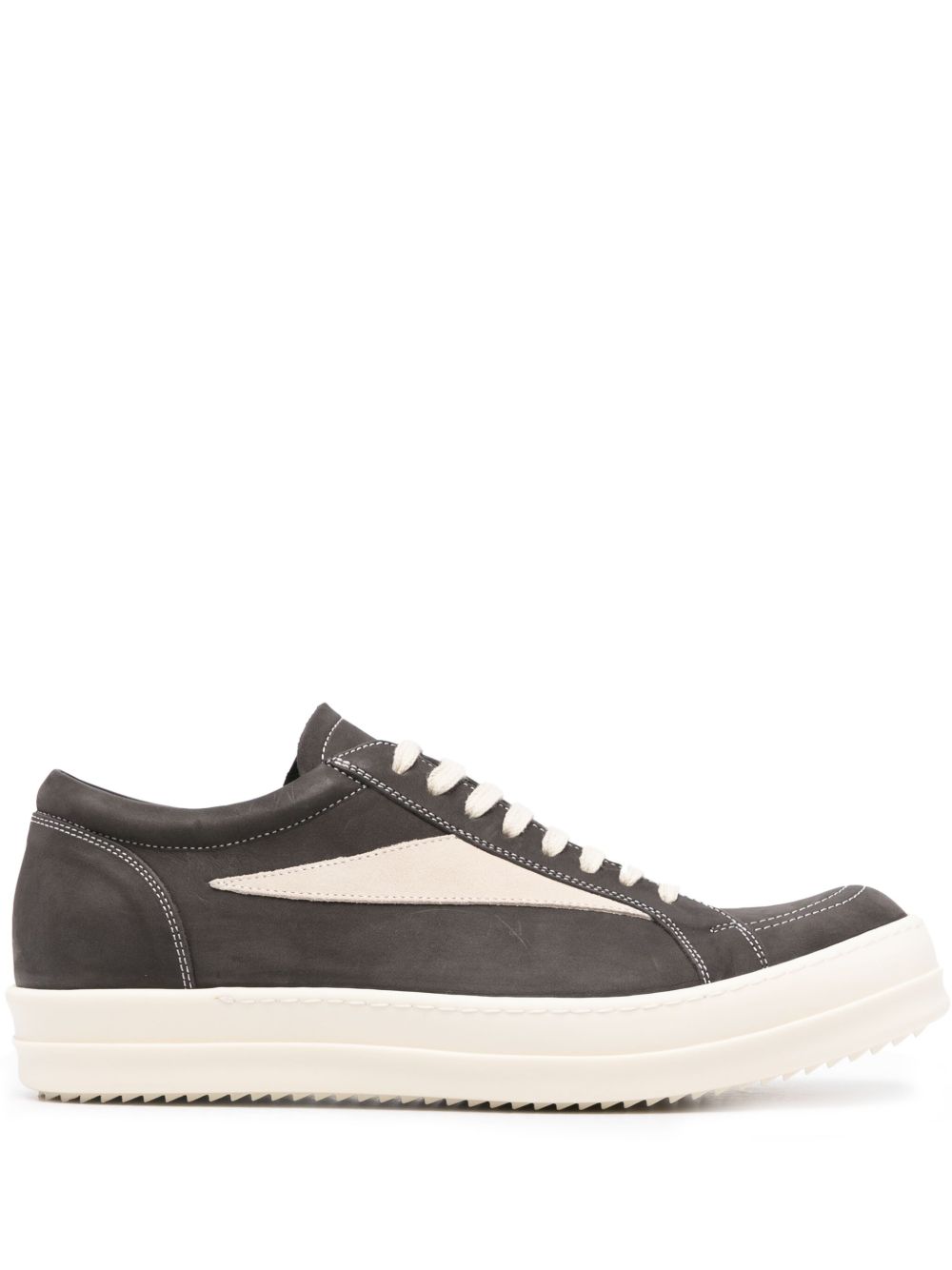 Rick Owens Vintage 皮质运动鞋 - 黑色
