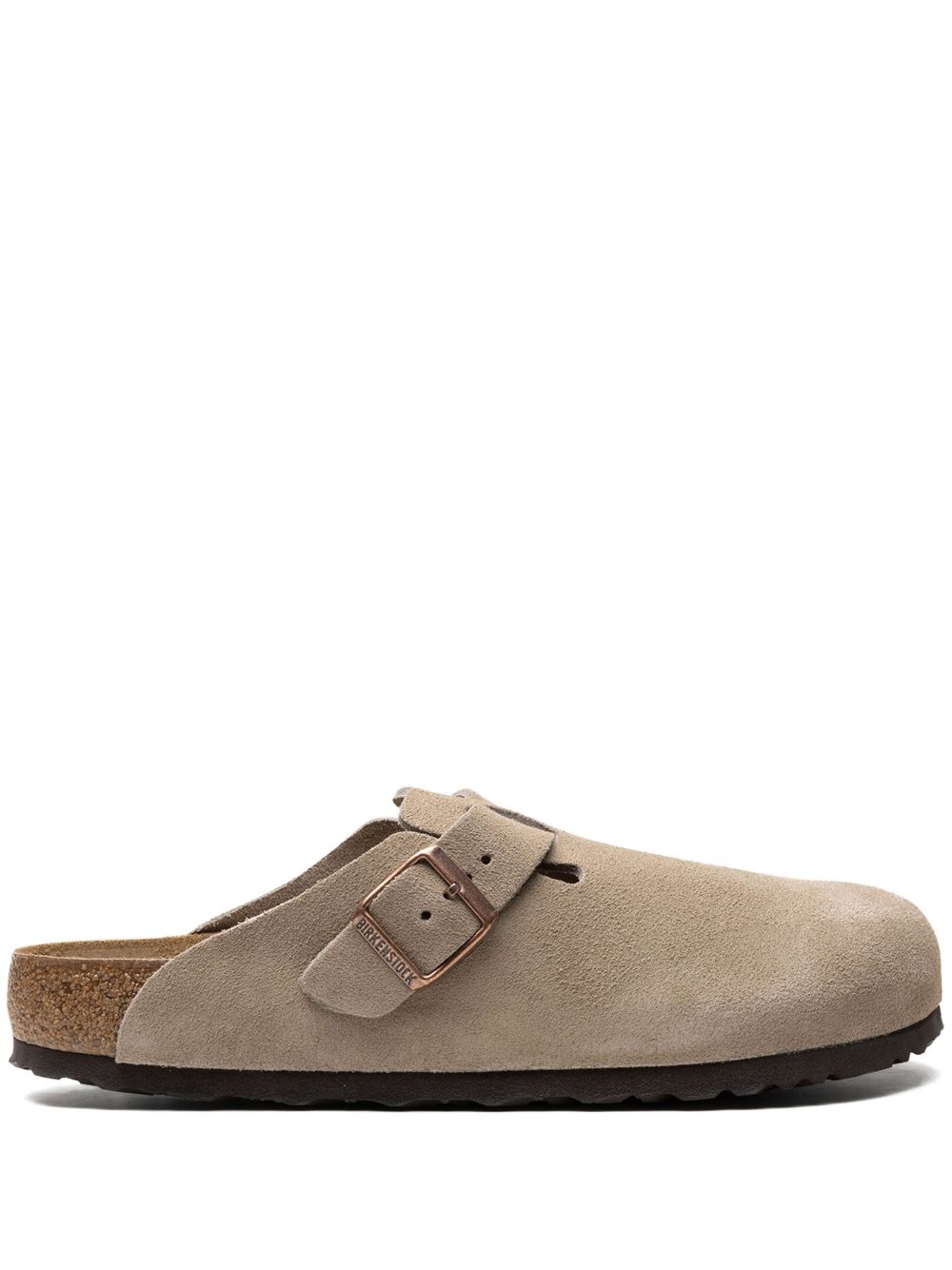 Birkenstock Boston 绒面皮木屐凉鞋 - 中性色
