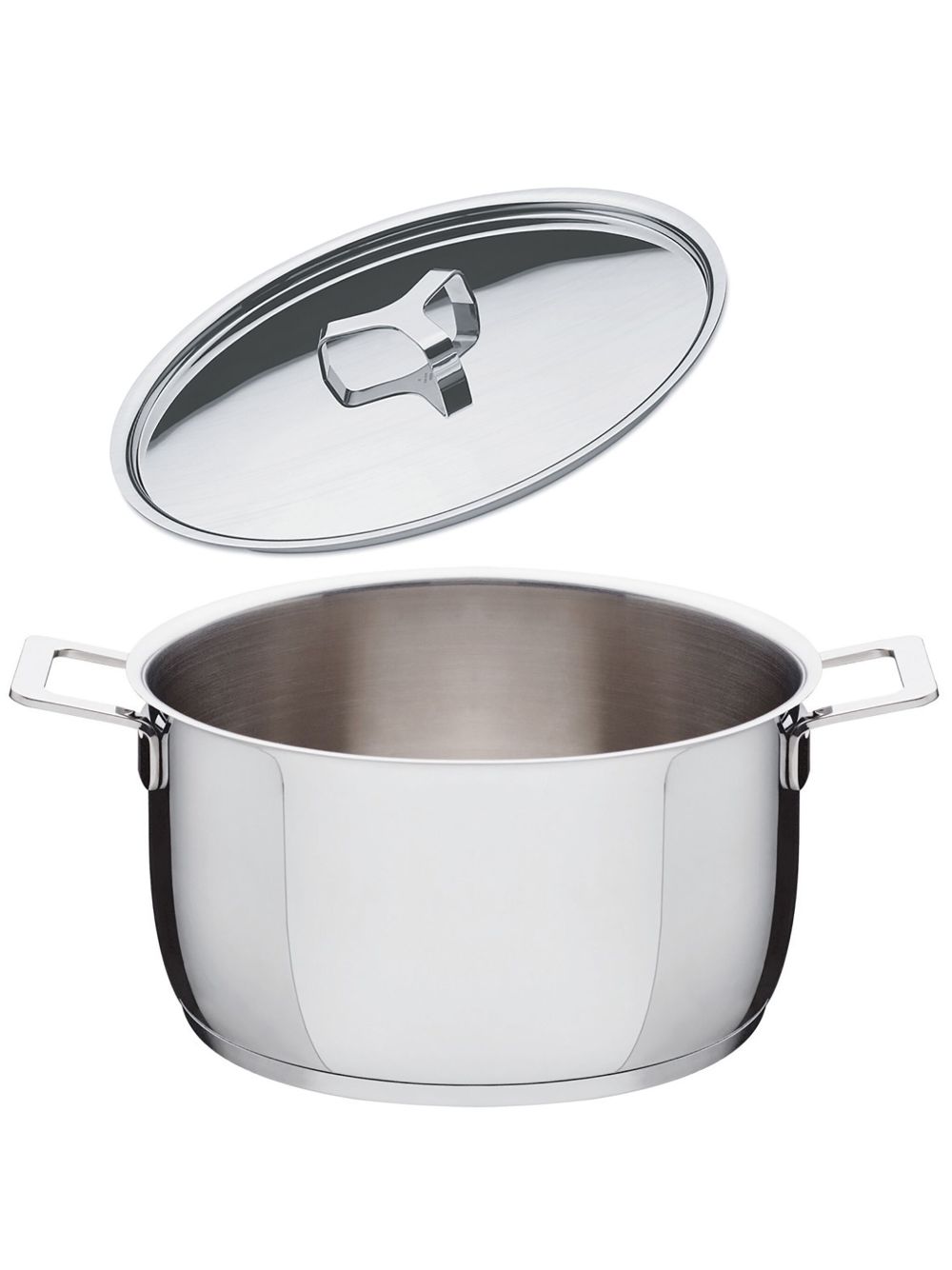 Alessi Pots&Pans 不锈钢砂锅 - 银色