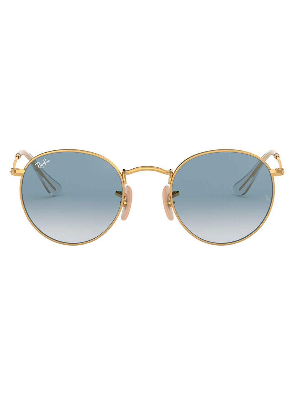 Ray-Ban 圆框太阳眼镜 - 金色