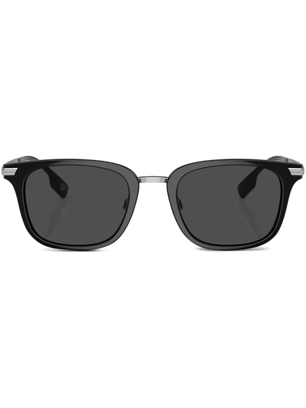Burberry Eyewear Peter 方框太阳眼镜 - 黑色