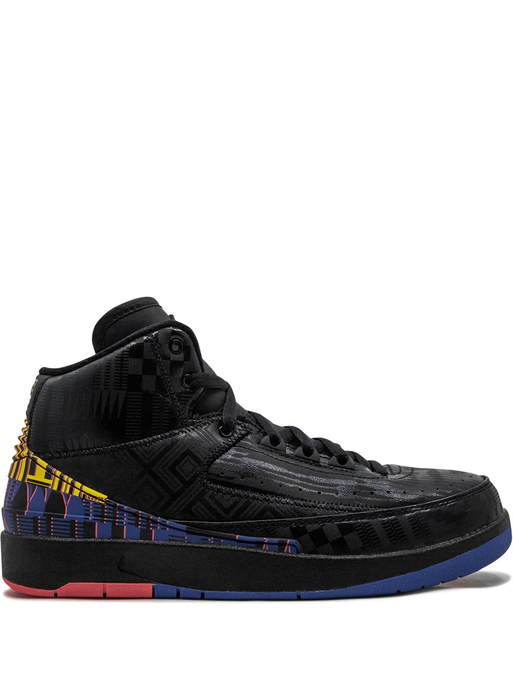 Jordan Kids Air Jordan 2 Retro BHM (GS)运动鞋 - 黑色