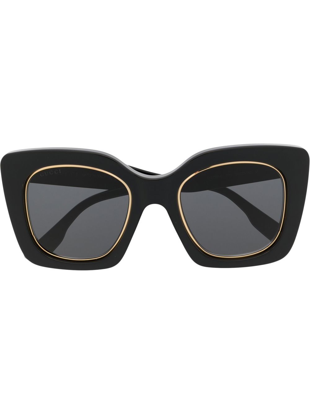 Gucci Eyewear GG1151S 猫眼框太阳眼镜 - 黑色