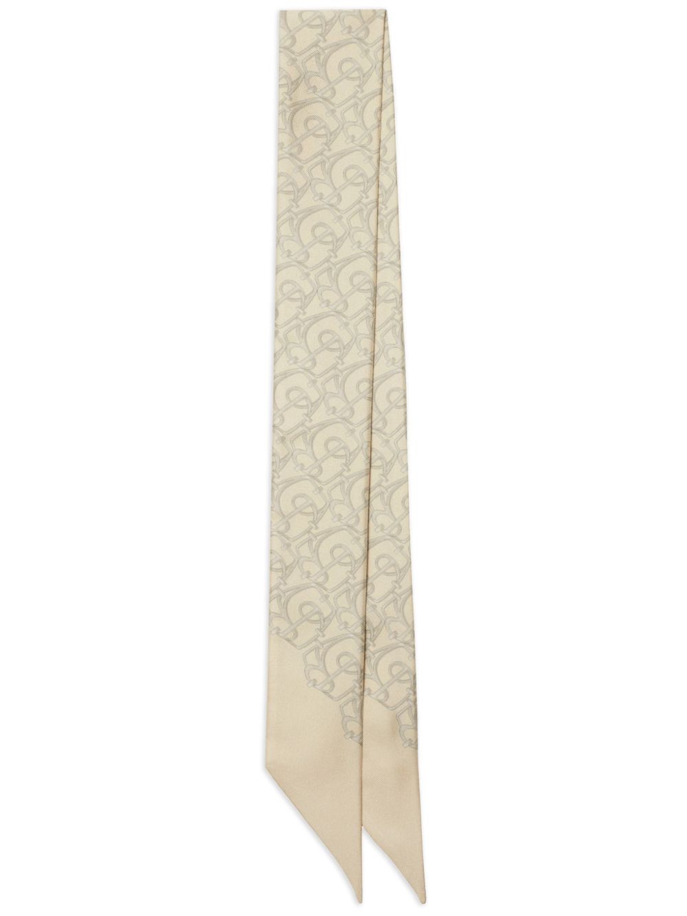 Burberry Skinny B Charm 围巾 - 中性色