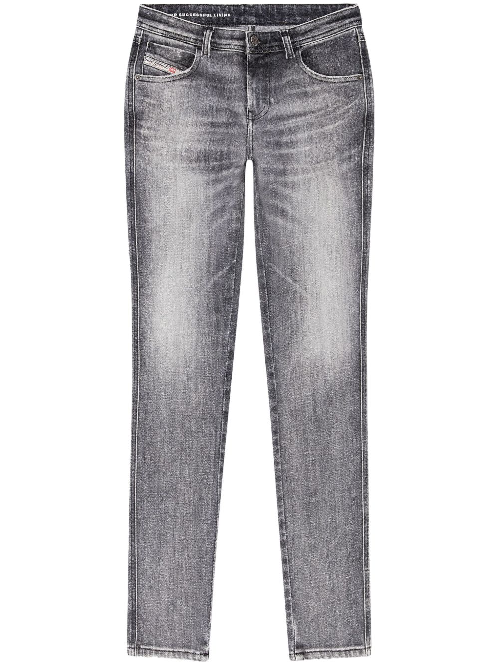 Diesel 2015 Babhila 紧身牛仔裤 - 灰色
