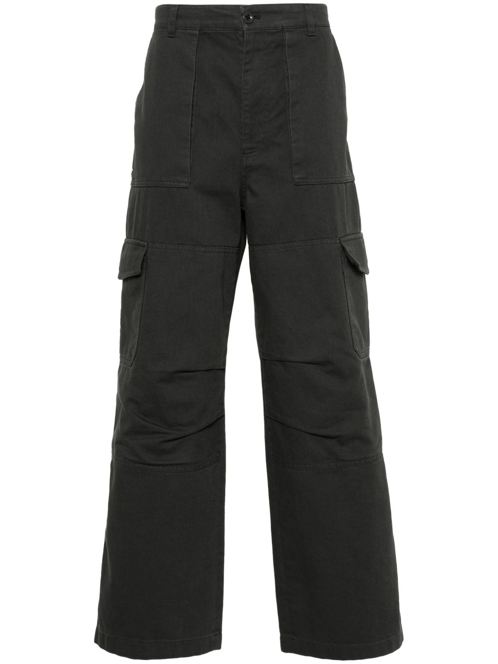 Acne Studios 阔腿工装长裤 - 绿色