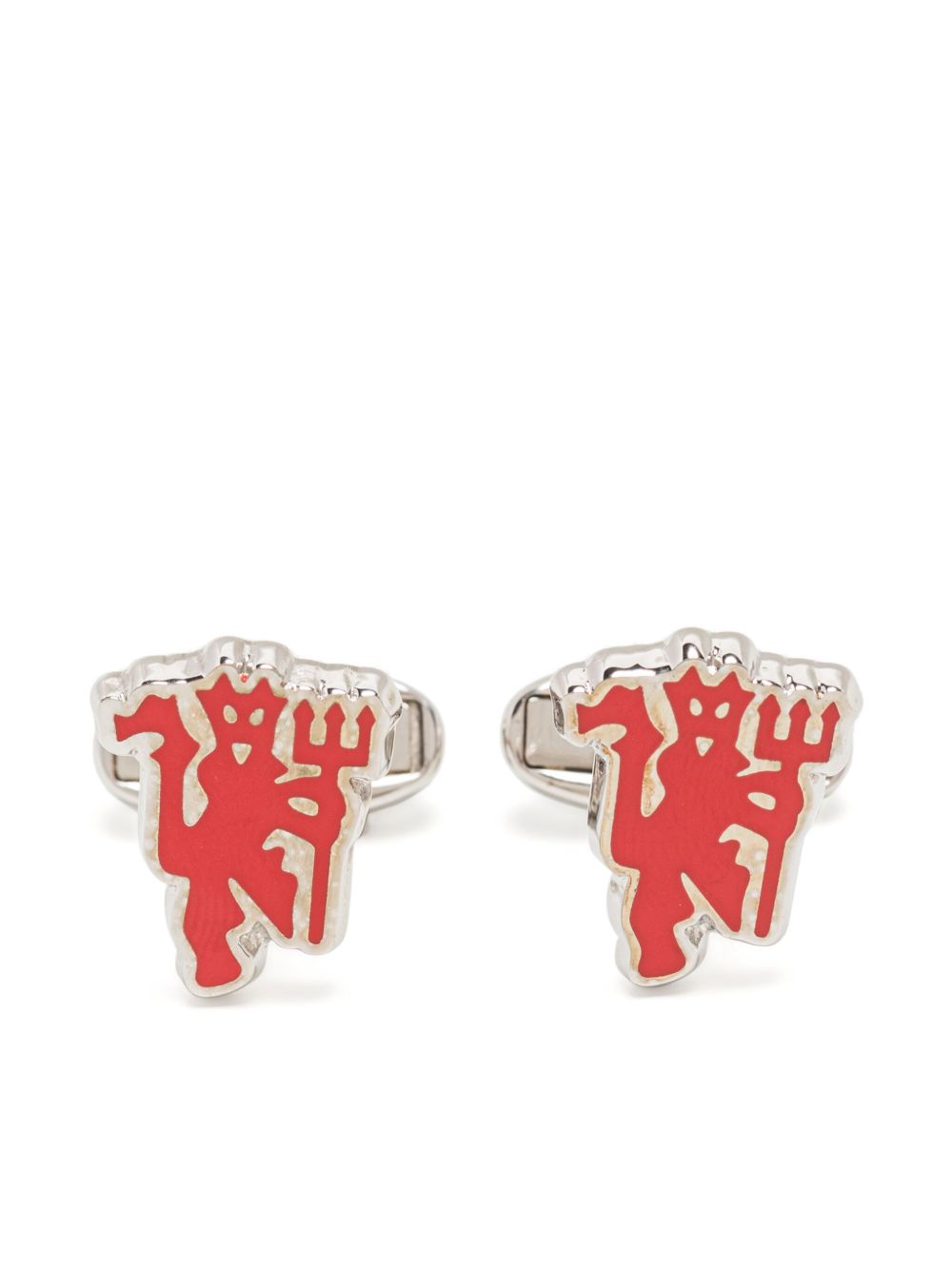 Paul Smith x Manchester United 袖扣 - 银色