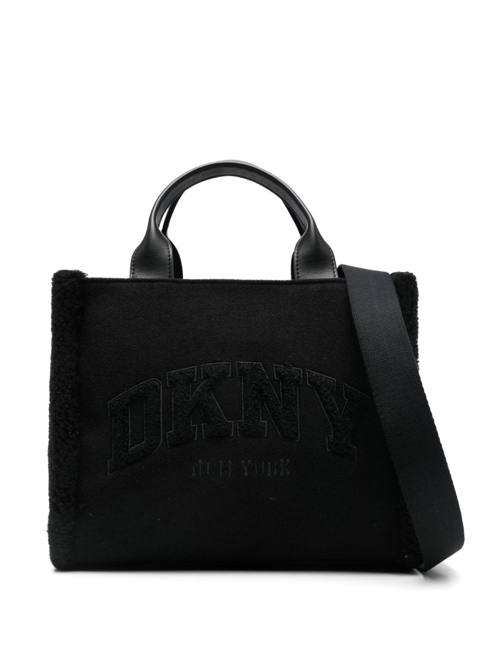 DKNY Hadlee 中号手提包 - 黑色