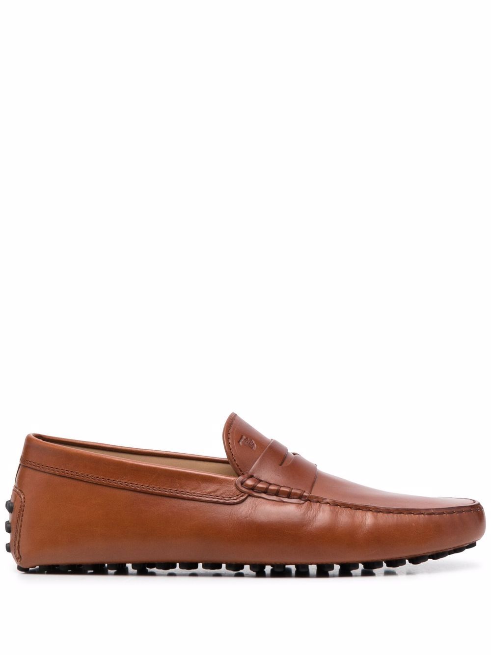 Tod's 托德斯 Gommino logo乐福鞋 - 褐色