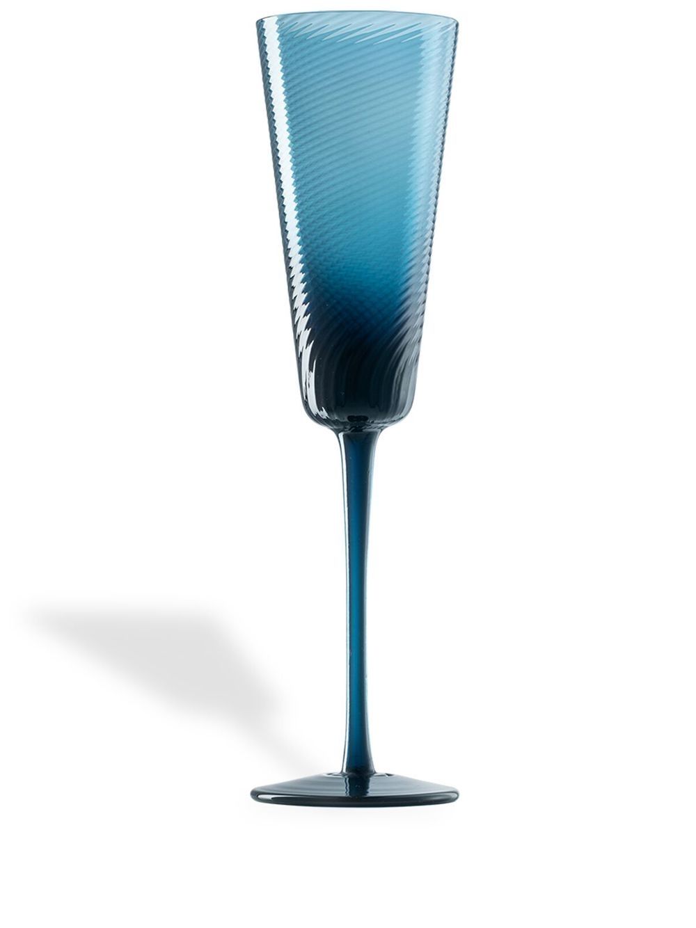 NasonMoretti Gigolo 笛形玻璃杯 - 蓝色