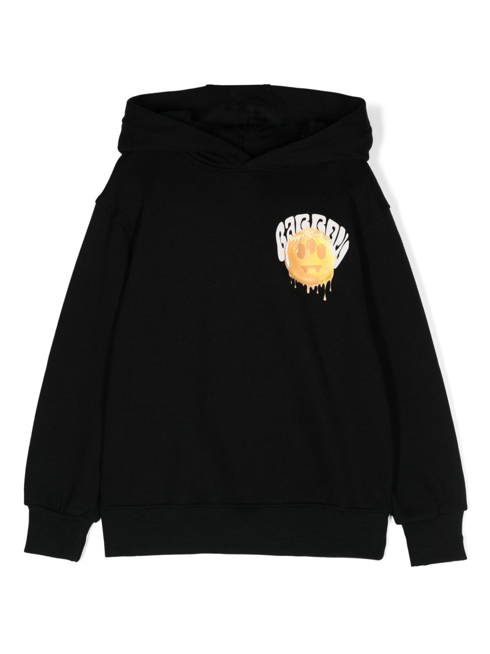 Barrow kids logo印花连帽衫 - 黑色