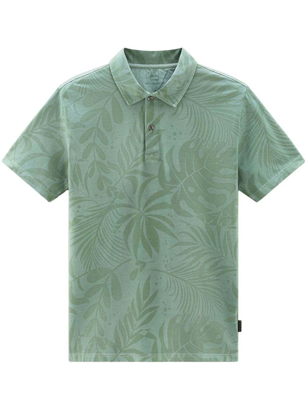 Woolrich Tropical 棉polo衫 - 绿色