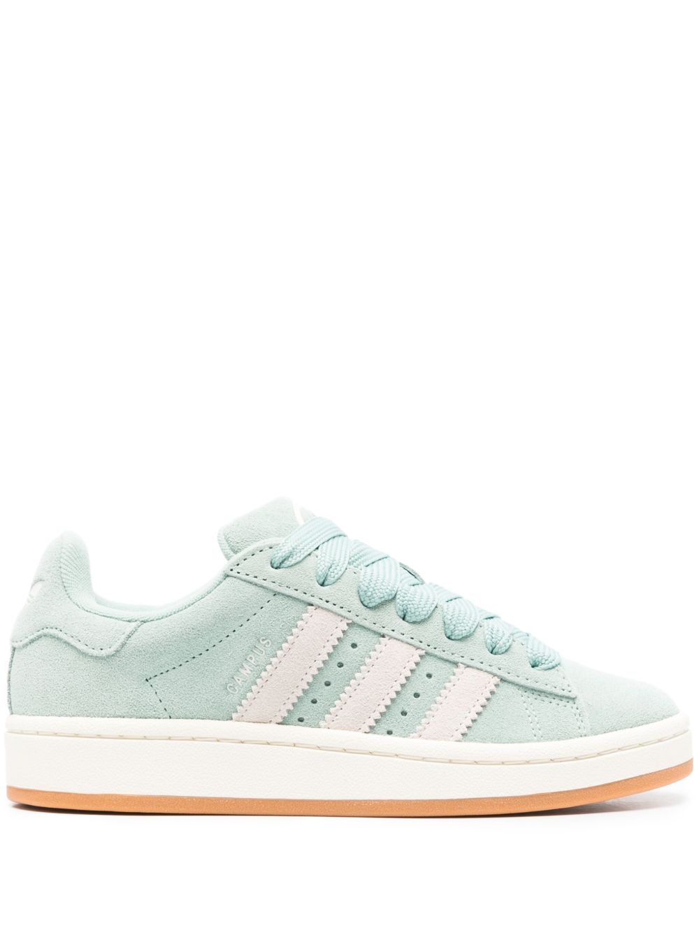 adidas Campus 00s 绒面皮运动鞋 - 绿色