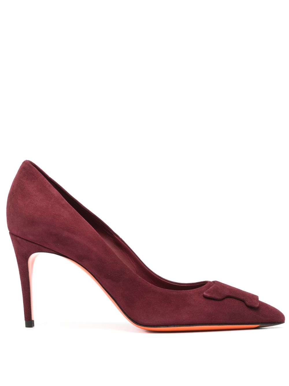 Santoni Sibille 高跟鞋（8.5厘米） - 红色