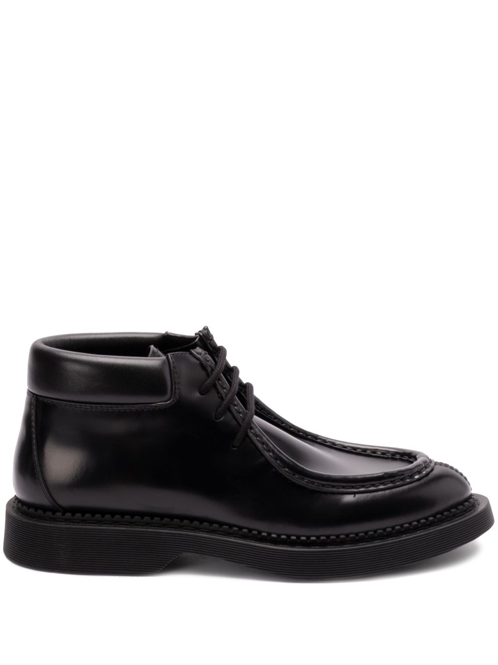 Saint Laurent Arno 系带及踝靴 - 黑色