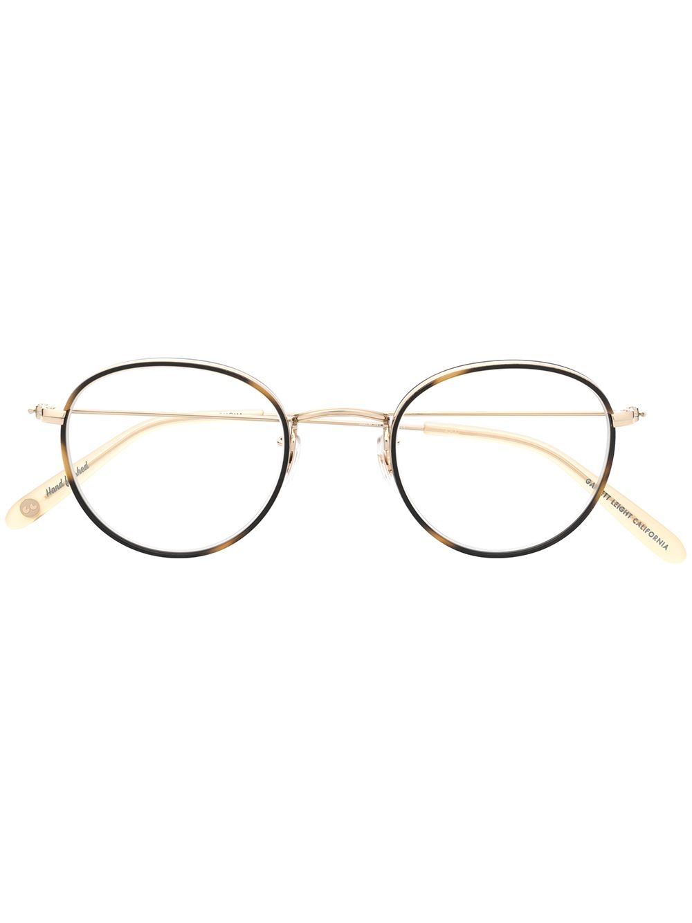 Garrett Leight Paloma 超大圆框眼镜 - 金色
