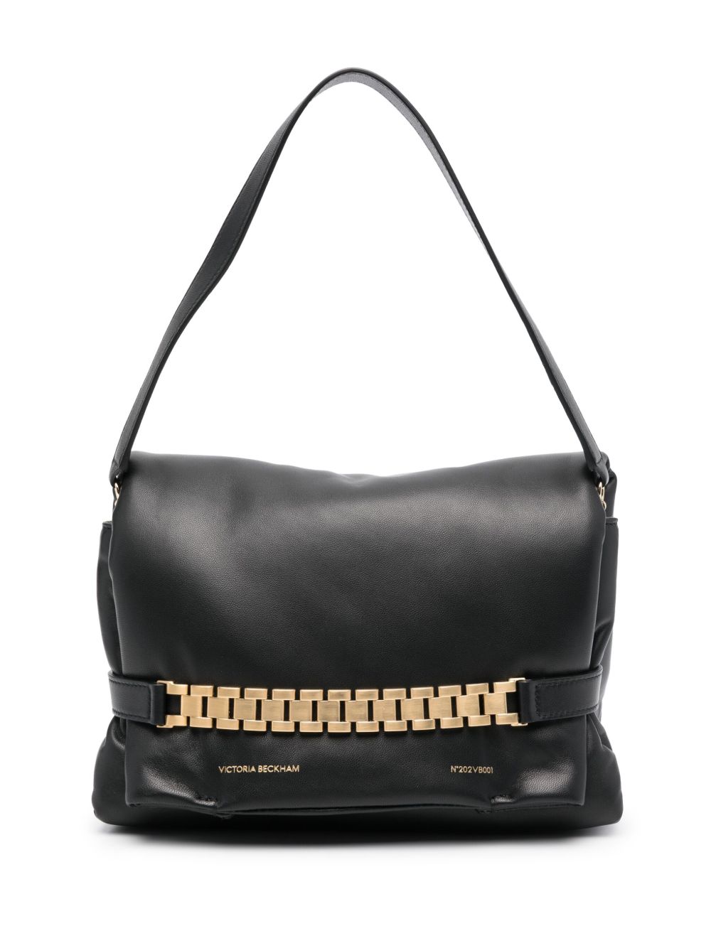 Victoria Beckham Puffy Chain 单肩包 - 黑色