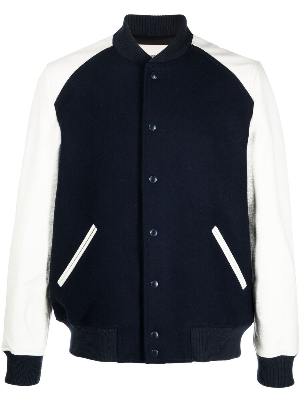 Zadig&Voltaire Birdih 拼接飞行员夹克 - 蓝色