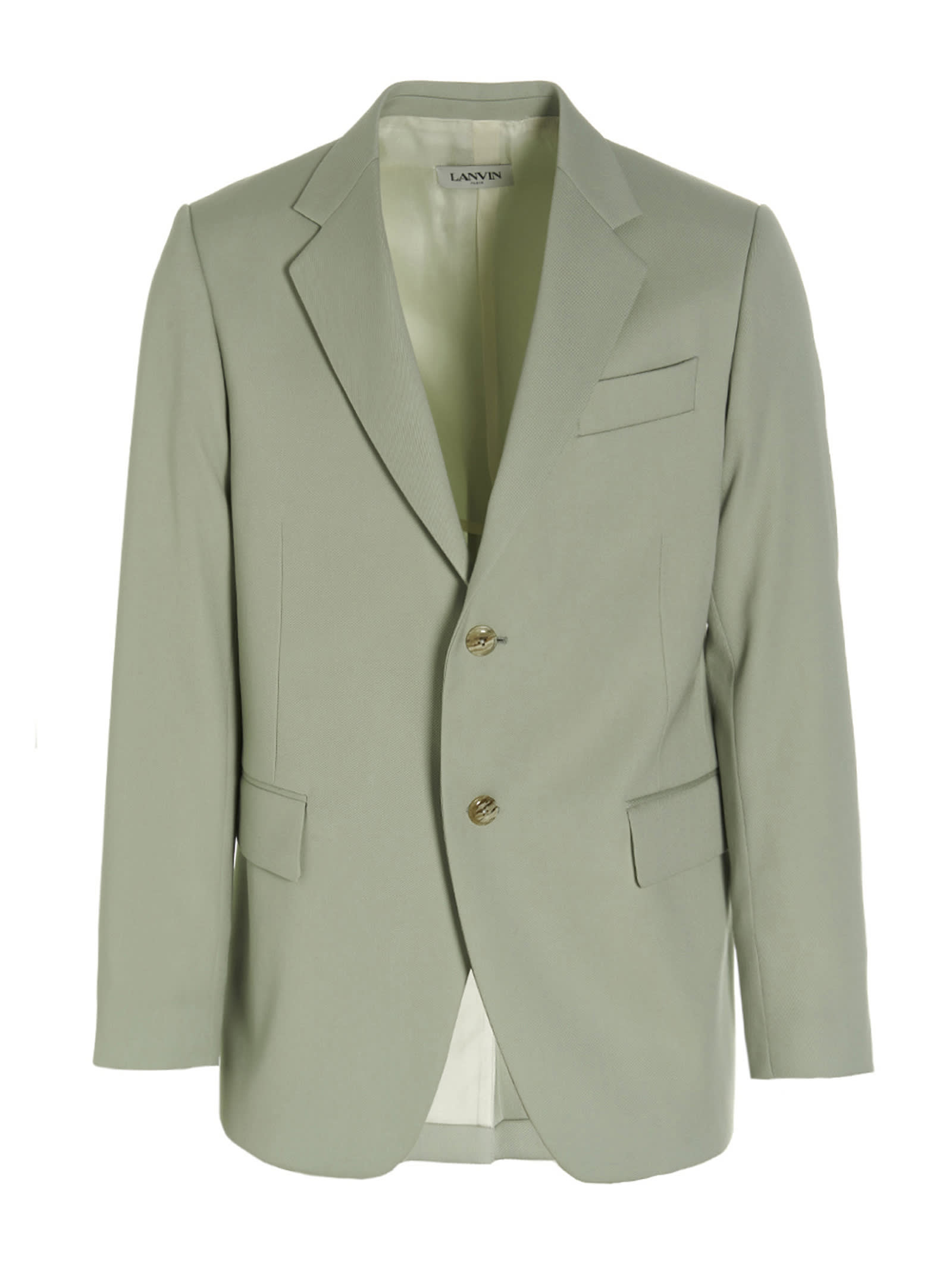 Lanvin Single-breasted Wool Blazer