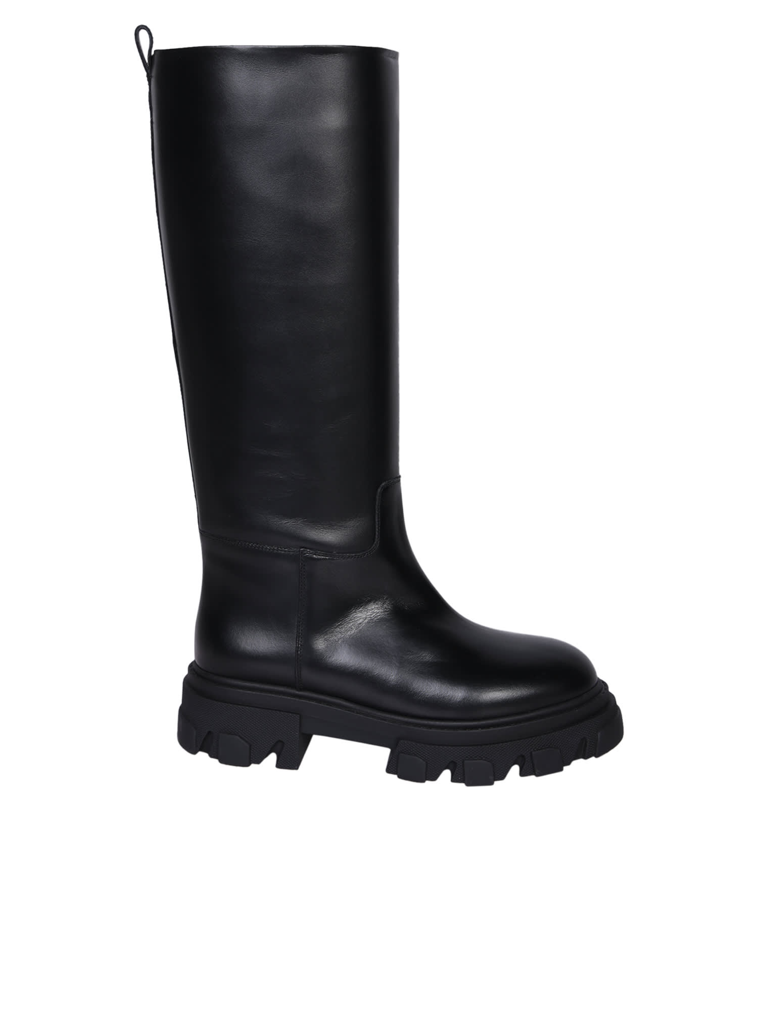GIA BORGHINI Pernio07 Black Boot